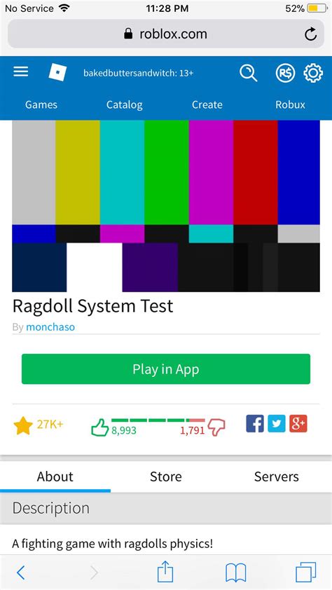 Free GUI for Ragdoll System Test V1.0