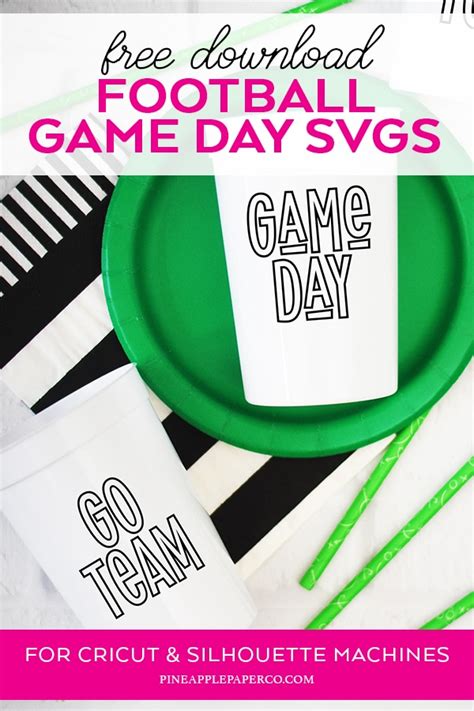 Download Free Game Day Crafts