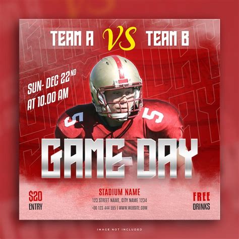 Download Free Game Day Files Free PSD Mockups
