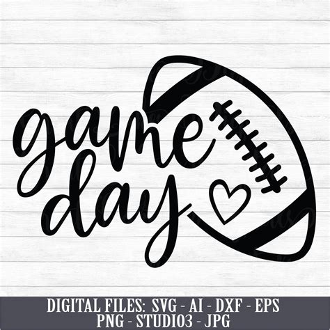 Download Free Game Day For Silhouette