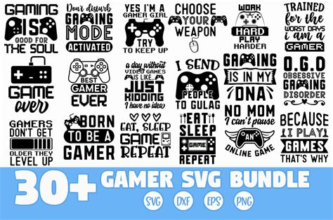Level up your Crafting Game with Our Free Gamer SVG Files - Get Your Creative Juices Flowing!