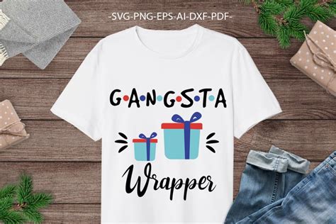 Download Free Gangsta Wrapper Silhouette DXF Files