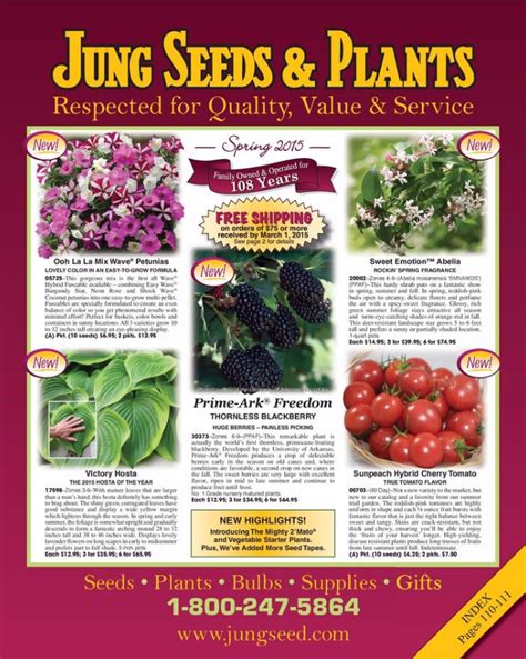 Free Garden Seed Catalogs