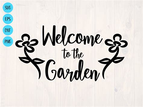 Download Free Garden Signs Cut Files Pack For Cricut