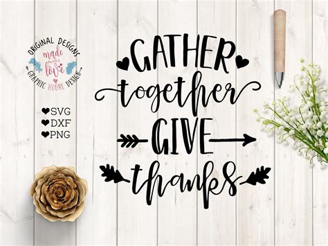 Download Free Gather Together To Give Thanks Files DXF Files