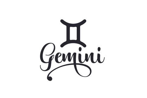 Download Free Gemini SVG For Crafts