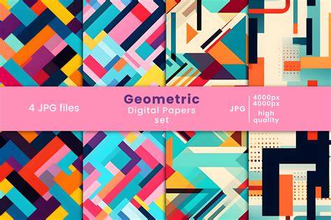Download Free Geometric Digital Background Papers Files