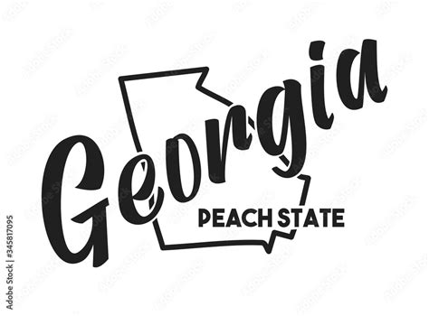Download Free Georgia - State Nickname & EST Year - 2 Files - SVG PNG EPS for Cricut