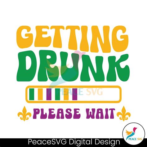 Download Free Getting Drunk Please Wait.. Files for Cricut