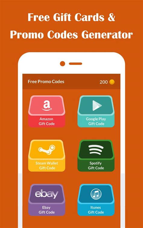 Free Gift Code Card Generator : Free Gift Cards Apk Untuk Unduhan Android