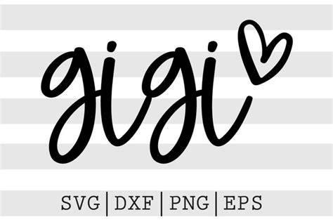 Download Free Gigi SVG Files