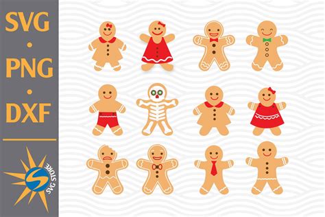 Download Free Gingerbeard SVG, PNG, DXF Digital Files Include Commercial Use DXF Files