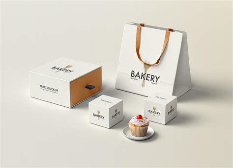 Download Free Gingerbread Bakery Commercial Use Free PSD Mockups