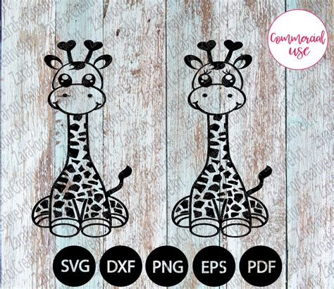 Download Free Giraffe SVG / DXF / EPS / PNG Files Files