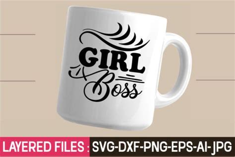 Download Free Girl Boss SVG, Girl Power SVG, DXF File, Cuttable File Files For Crafts