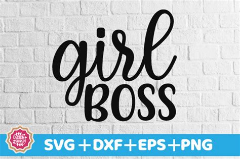 Download Free Girl Boss SVG, Girl Power SVG, DXF File, Cuttable File Printable