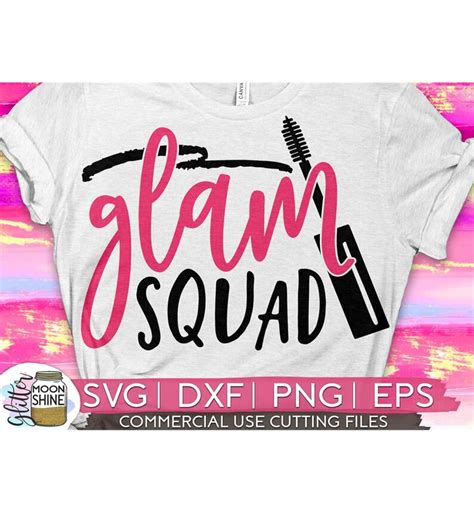 Download Free Glam Squad Commercial Use DXF Files