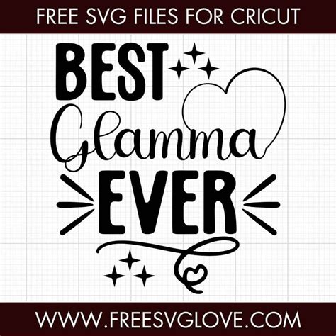 Download Free Glamma | Grandma DXF Files