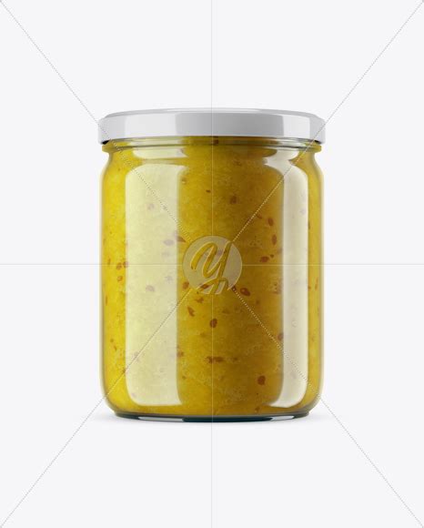 Download Free Glass Jar with Lemon Jam Mockup PSD Free Mockups Yellowimages PSD PSD Files