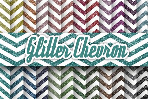 Download Free Glitter Chevron Textures Digital Paper DXF Files