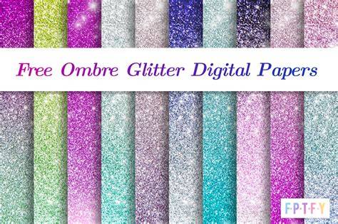 Download Free Glitter Textures Digital Paper DXF Files