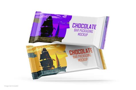 Download Free Glossy Chocolate Bar Mockup PSD Generator PSD Files