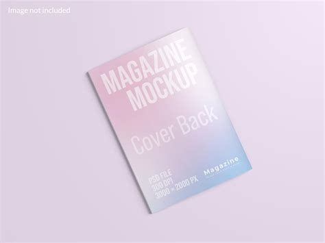 Download Free Glossy Magazine Mockup PSD Generator PSD Files