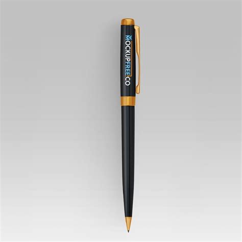 Download Free Glossy Pen Mockup PSD Generator PSD Files