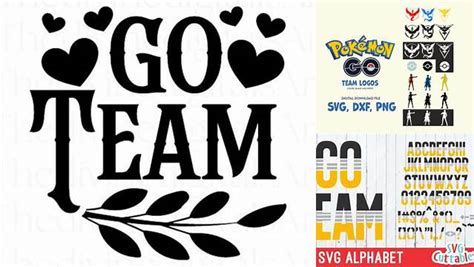 Download Free Go Team - SVG File, DXF File Creativefabrica For Crafts