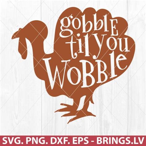 Download Free Gobble Til You Wobble DXF Files