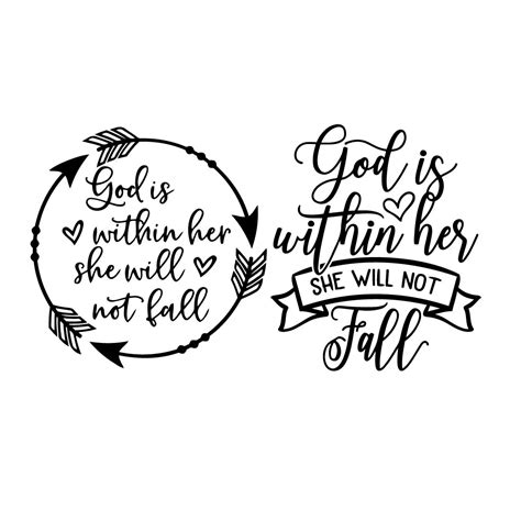 Download Free God Is Within Her, She Will Not Fall Files