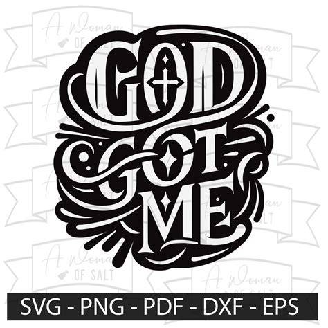 Download Free Gods Got This SVG set DXF Files