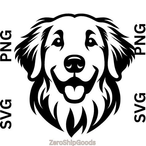 Download Free Golden Retriever SVG Cut File Files