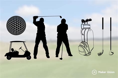 Download Free Golf - SVG File, DXF File Commercial Use DXF Files