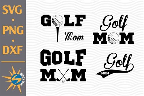 Download Free Golf Mom Commercial Use DXF Files