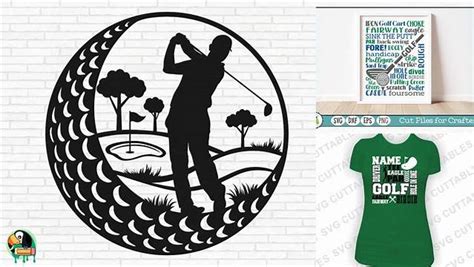 Download Free Golf Subway Art Files
