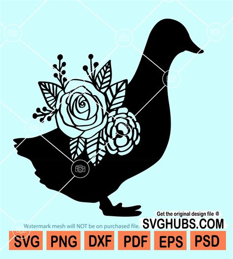 Download Free Goose Svg, Mandala Svg Files