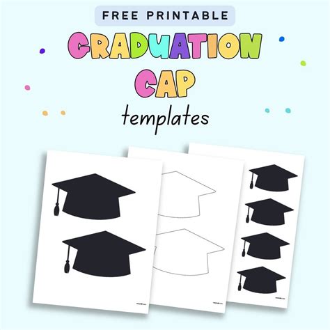 Download Free Graduation Caps | SVG | PNG | DXF Files