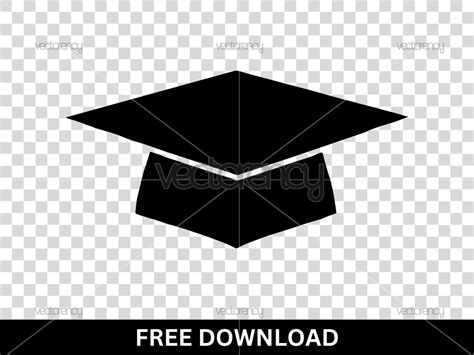 Download Free Graduation Hat SVG Clipart Printable Easy Edite