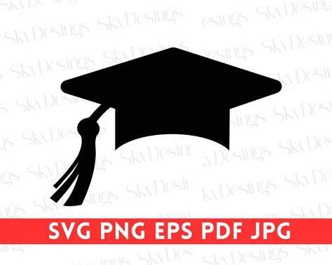 Download Free Graduation Hat SVG Clipart Printable Files Free PSD Mockups
