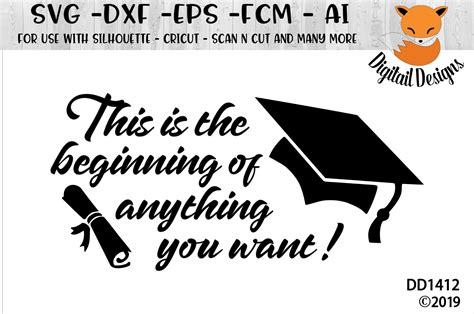 Download Free Graduation Quotes Cricut SVG