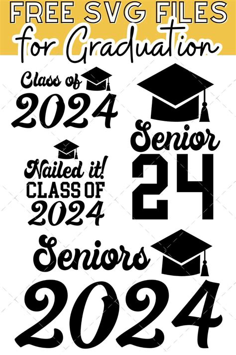 Download Free Graduation SVG Bundle | Senior SVG Cut Files for Cricut Machine