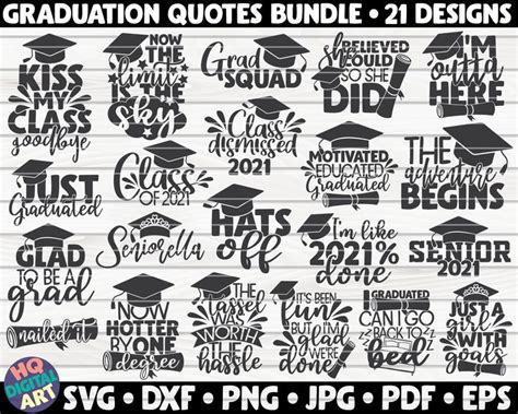 Download Free Graduation quotes svg Commercial Use DXF Files