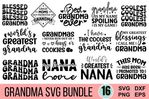 Download Free Grandma SVG Printable
