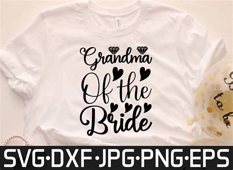 Download Free Grandma of the Bride Creativefabrica DXF Files