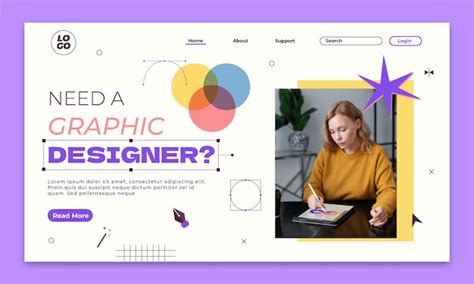 Free Graphic Design Web Templates