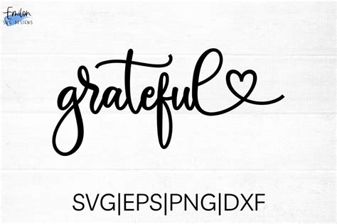Download Free Grateful SVG Cut File for Cricut Machine