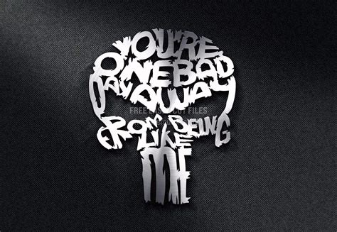 Download Free Greeting Typography Silhouette DXF Files