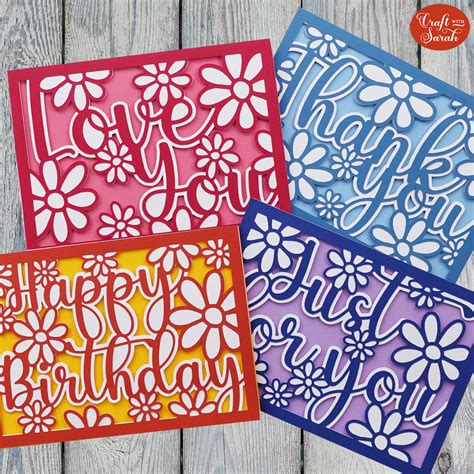 Download Free Greeting Typography for Cricut Machine