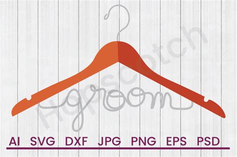 Download Free Groom Hanger - SVG File, DXF File Files